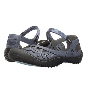 JBU by Jambu Women's Wildflower Too Mary Jane Flat - Denim